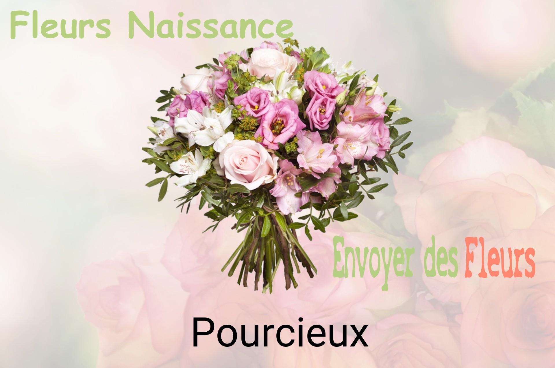 Bouquet de fleurs de naissance livré à Pourcieux